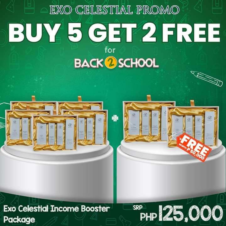 Exo Celestial Promo  Package BUY 5 GET 2 FREE